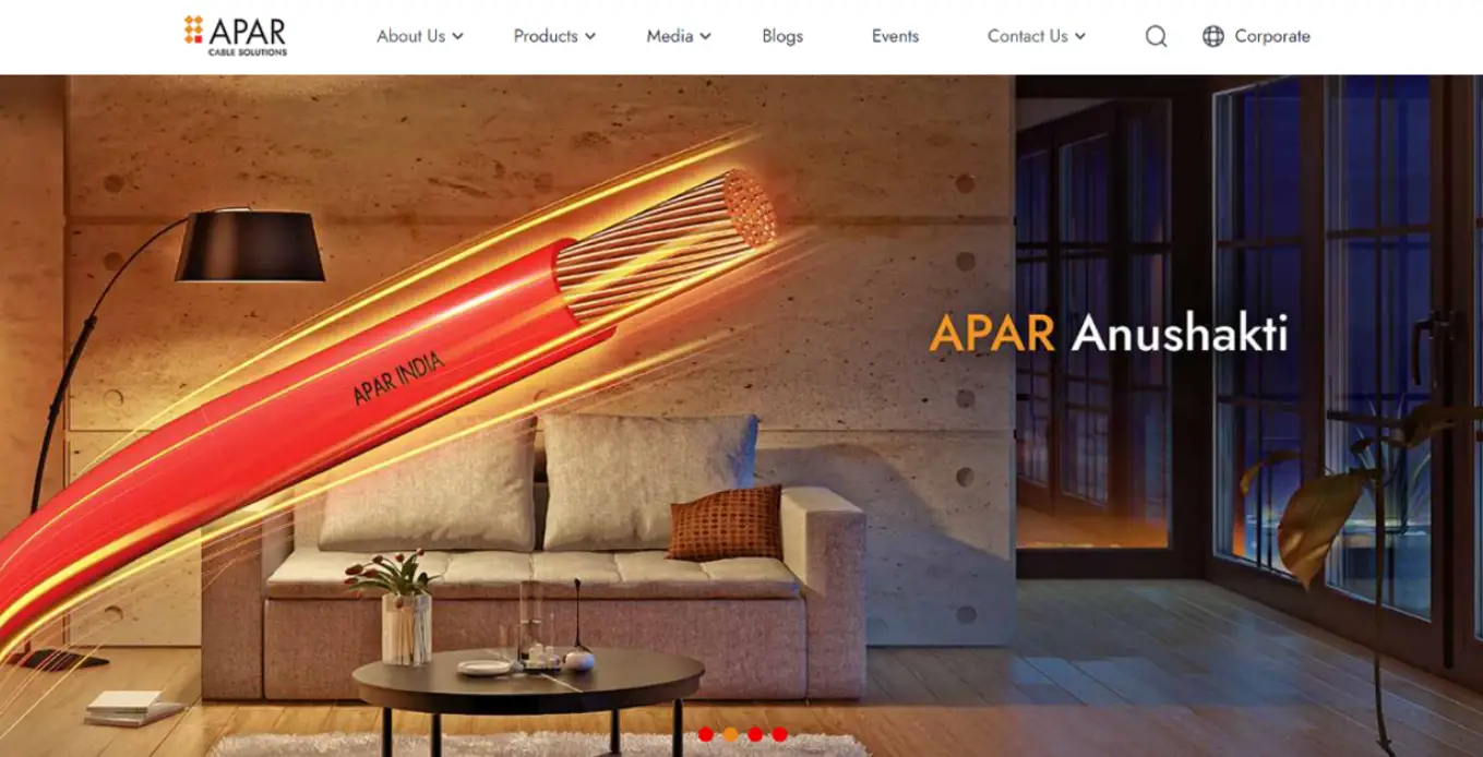 APAR cables website