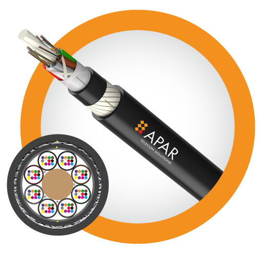 Medium & Long Span Loose Tube Double Jacket ADSS Cable