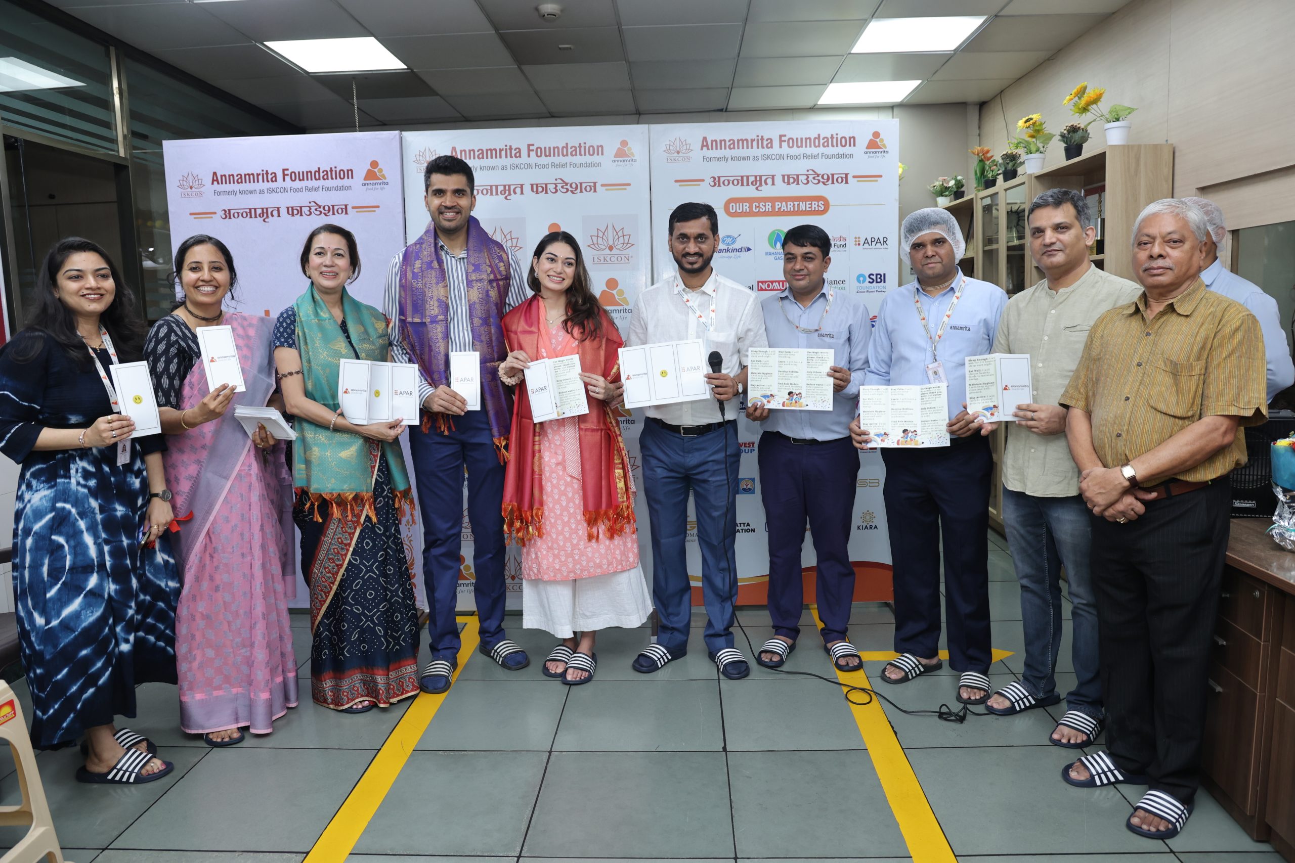 Team APAR at Annamrita foundation