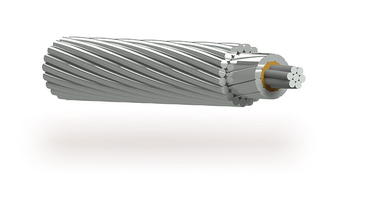 GAP thermal-resistant aluminium alloy conductor
