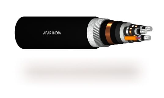 Subsea underwater LV/MV cables
