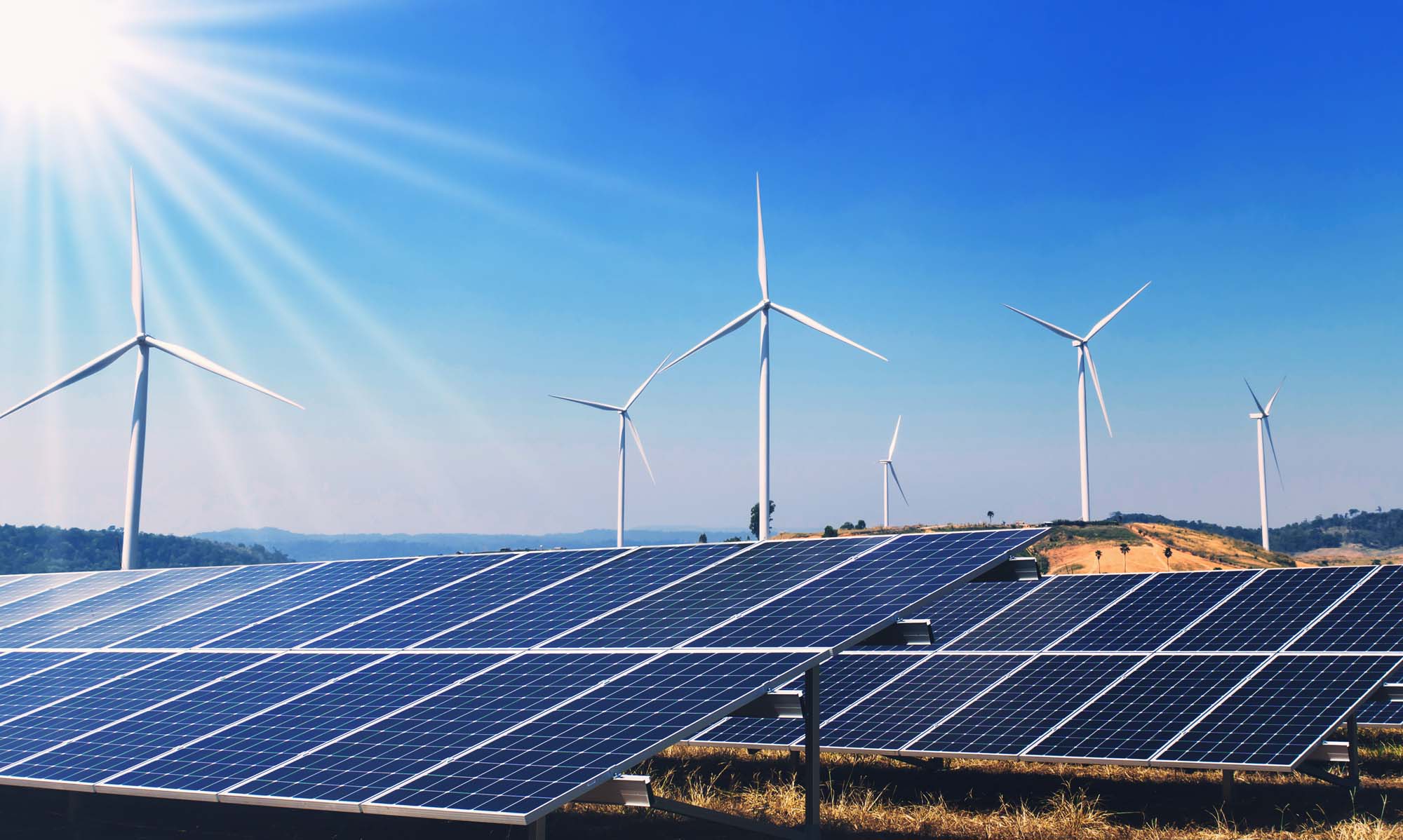 Wind and Solar Energy infrastructure