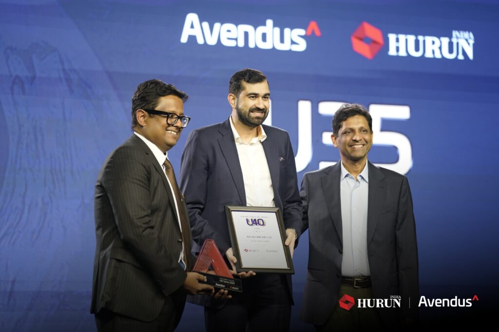 Mr. Rishabh Desai Honoured Among India&rsquo;s Top Young Leaders in Avendus Wealth &ndash; Hurun India U40-U-35-U30 List 2025 - Image 1