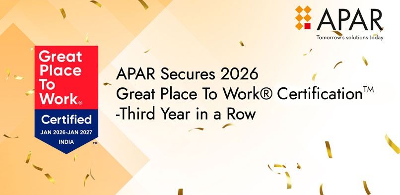APAR Secures 2026 Great Place To Work Certification – Third Year in a Row