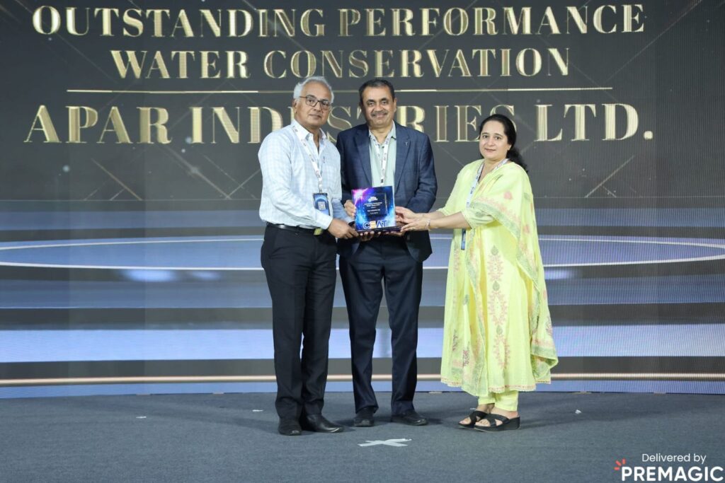 Outstanding Performance Award for Water Conservation by CEAT Tyres – March 2026