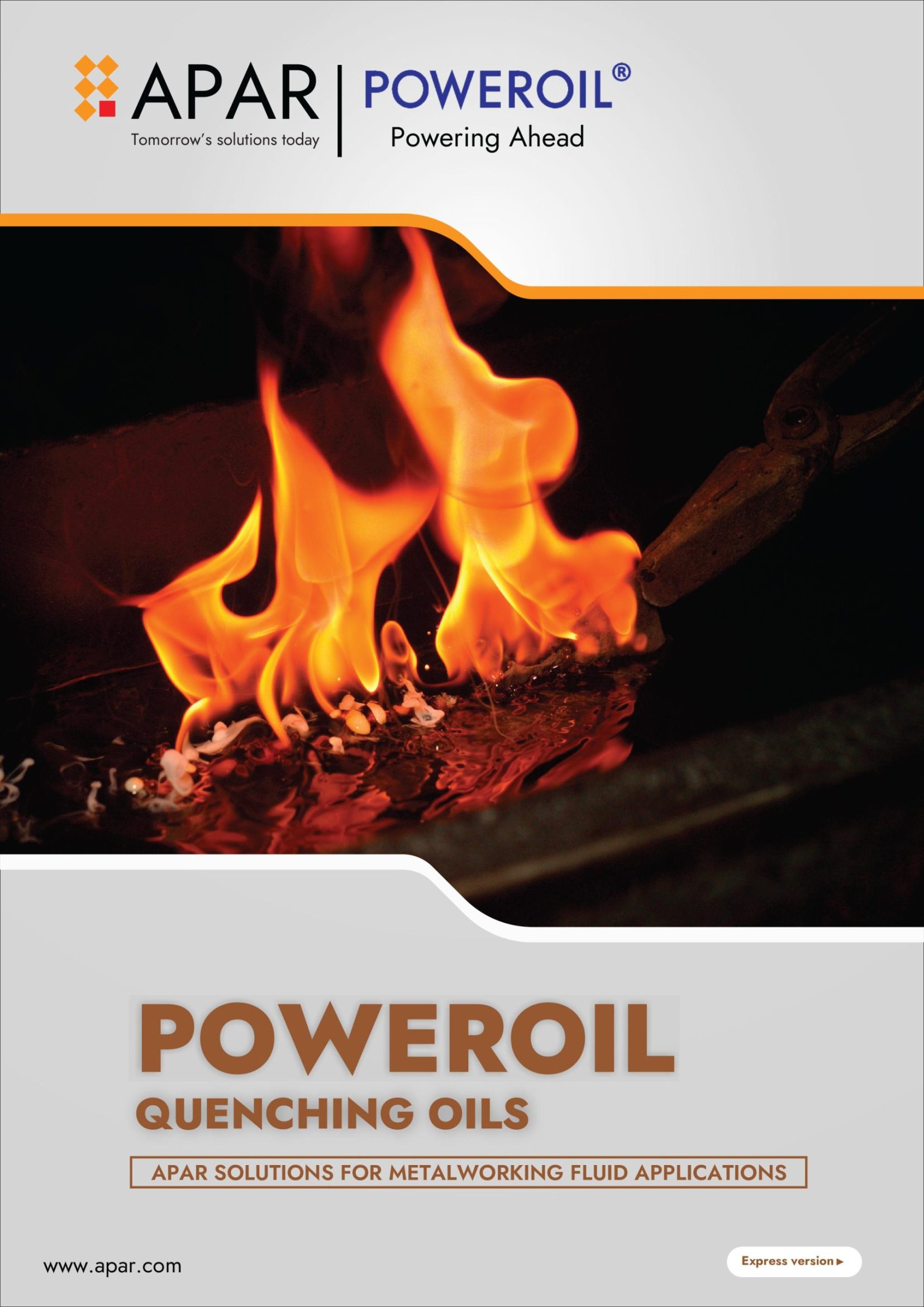 Power oil quenching